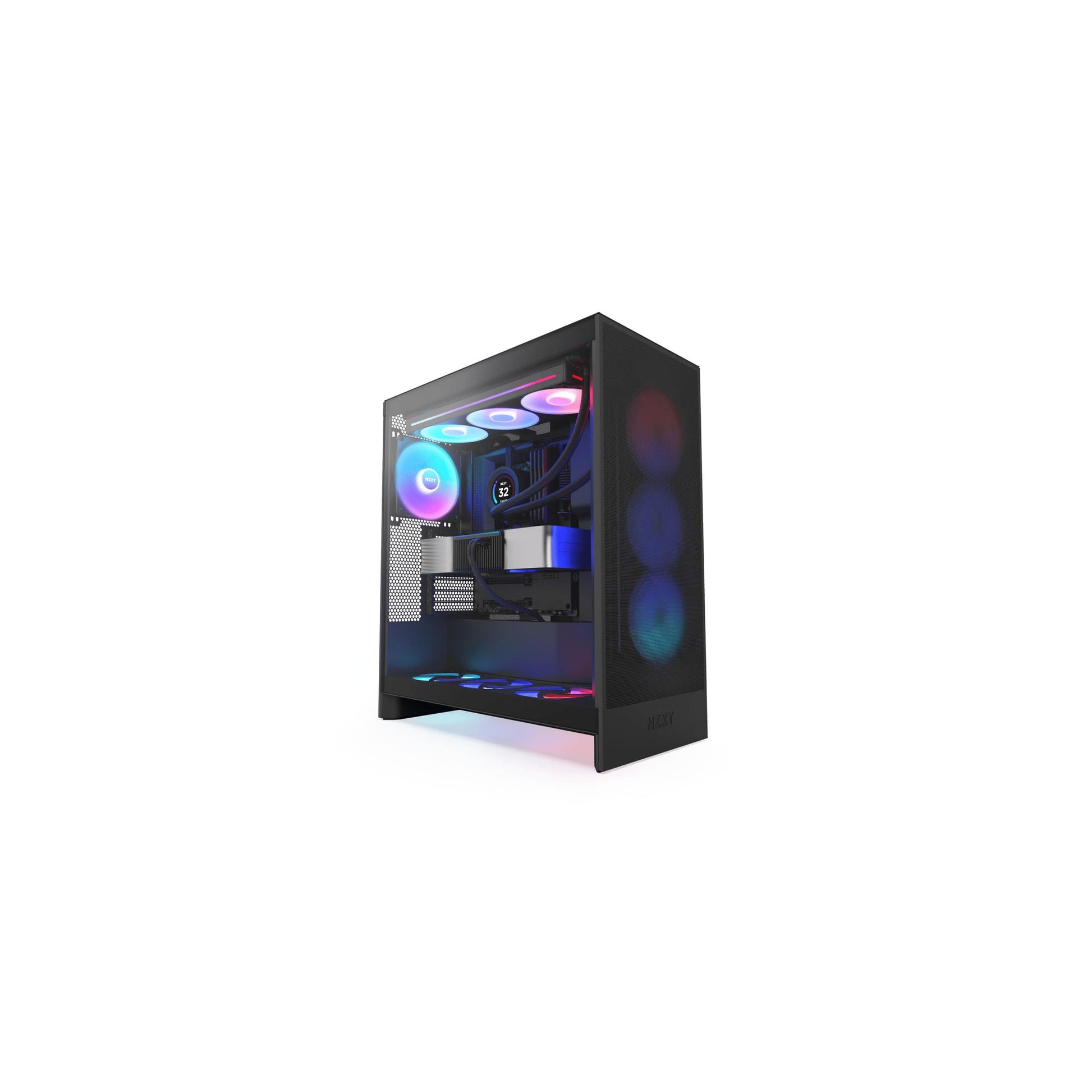 NZXT H7 Flow RGB Schwarz
