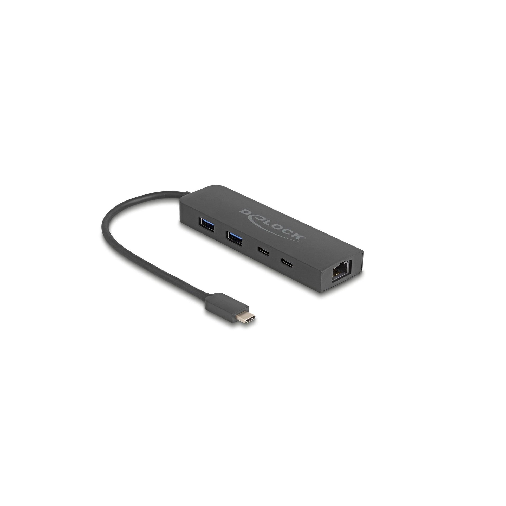 Delock 10 Gbps USB Hub mit 2.5 Gigabit LAN