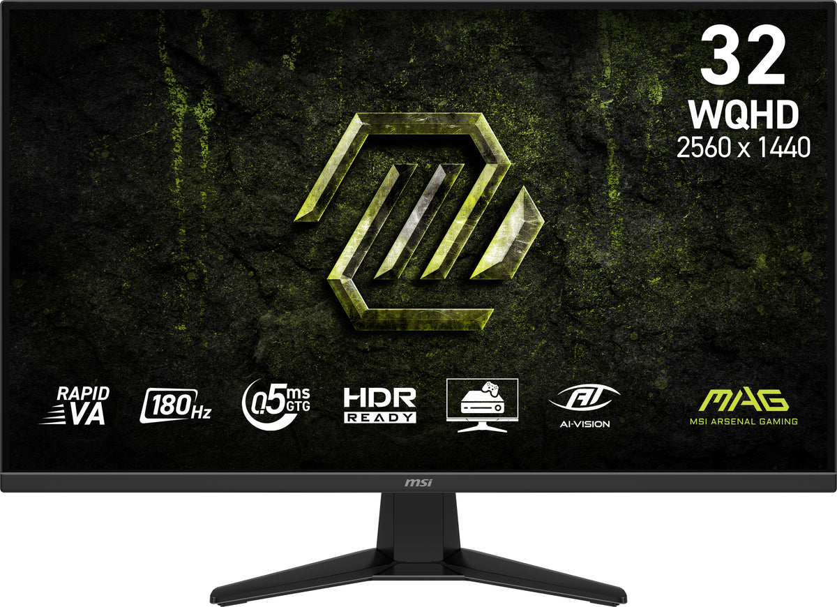 MSI MAG 325QF E18V Computerbildschirm 80 cm (31.5") 2560 x 1440 Pixel Wide Quad HD LED Schwarz