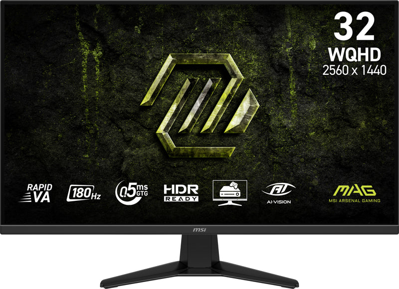 MSI MAG 325QF E18V Computerbildschirm 80 cm (31.5") 2560 x 1440 Pixel Wide Quad HD LED Schwarz