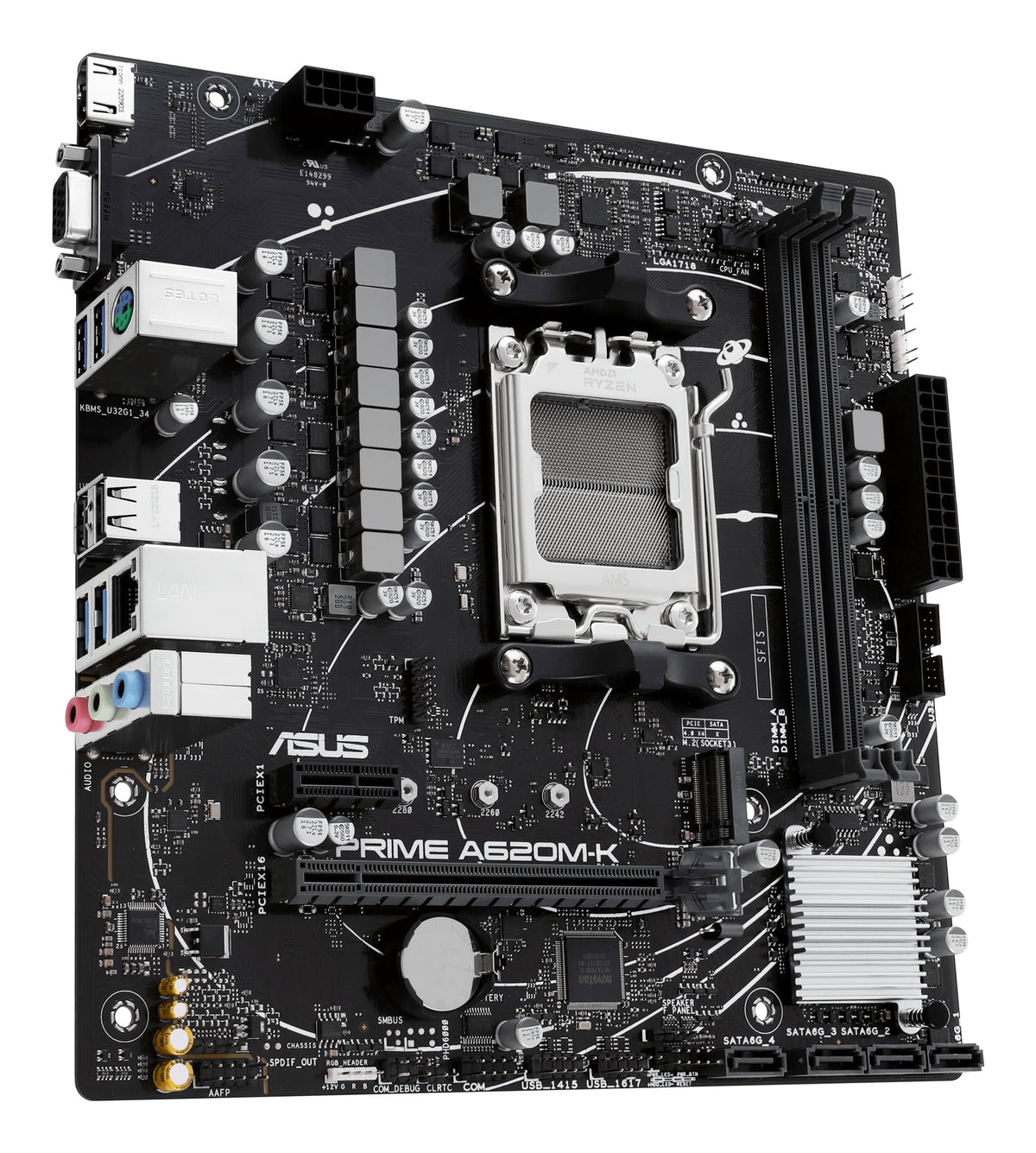 ASUS PRIME A620M-K AMD A620 Sockel AM5 micro ATX