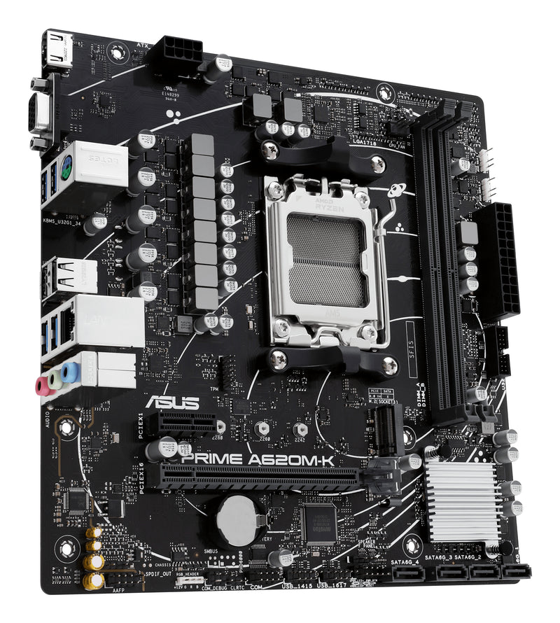 ASUS PRIME A620M-K AMD A620 Sockel AM5 micro ATX