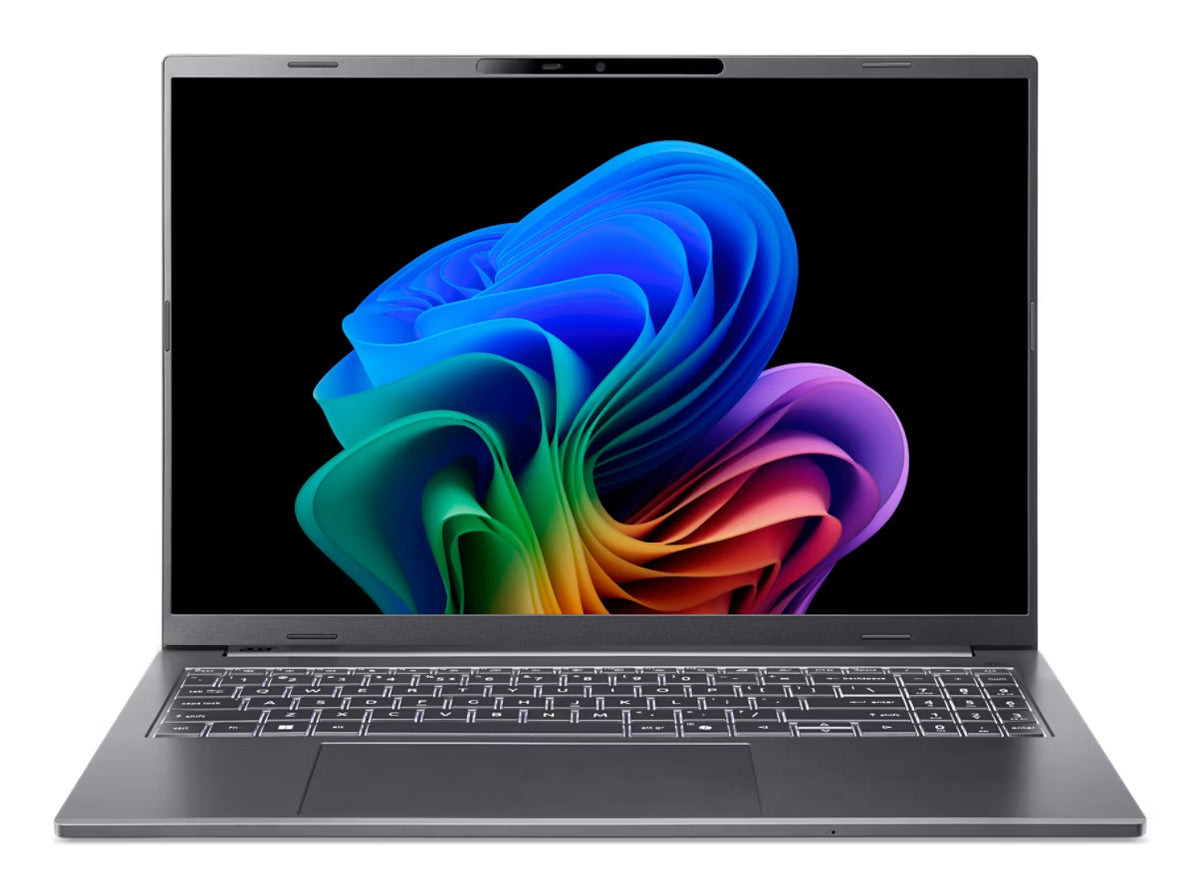 Acer Aspire 16 AI A16-52M-916J Copilot+ PC Intel Core Ultra 9 288V Laptop 40,6 cm (16") WUXGA 32 GB LPDDR5x-SDRAM 1 TB SSD Wi-Fi 7 (802.11be) Windows 11 Home Grau