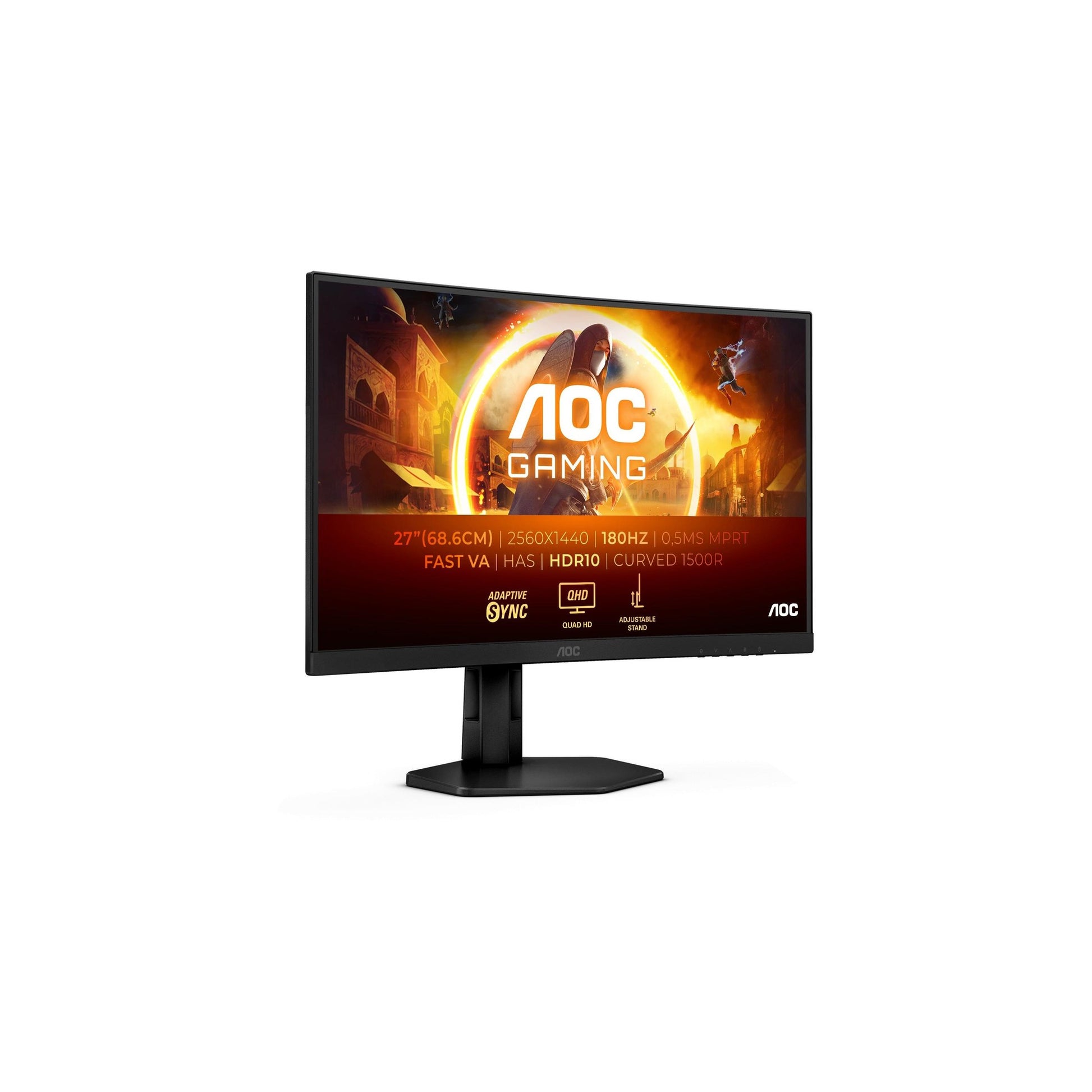 AOC 27 CQ27G4X, VA Curved Mon, 2560x1440