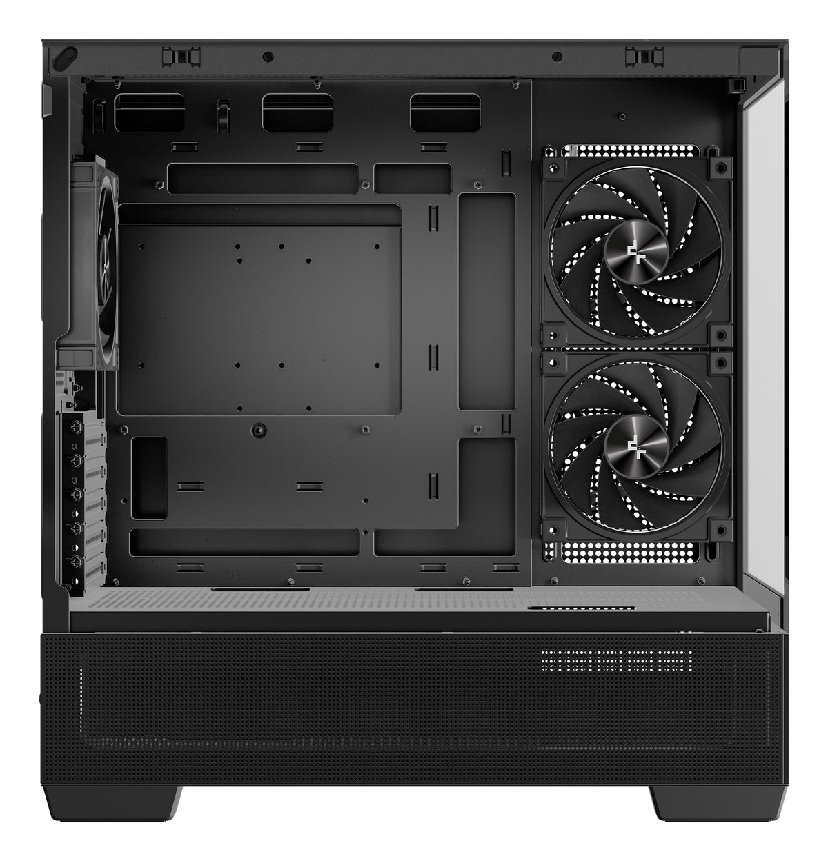 DeepCool CG380 3F Midi Tower Schwarz