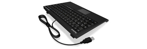 KeySonic TAS ACK-595C+ Corded (DE) MINI Tastatur SoftSkin sw
