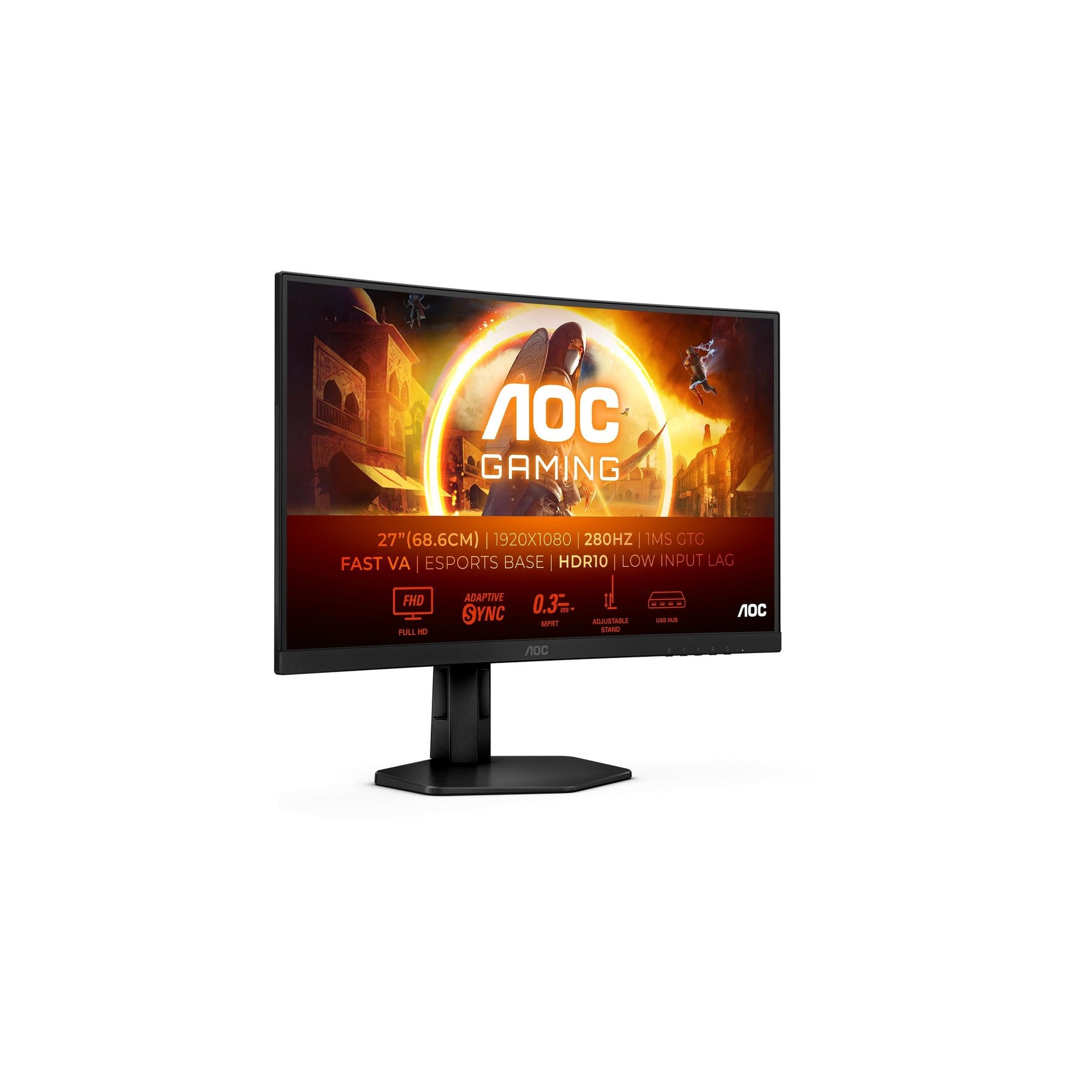 AOC 27 C27G4ZXU 1920x1080, 280 Hz