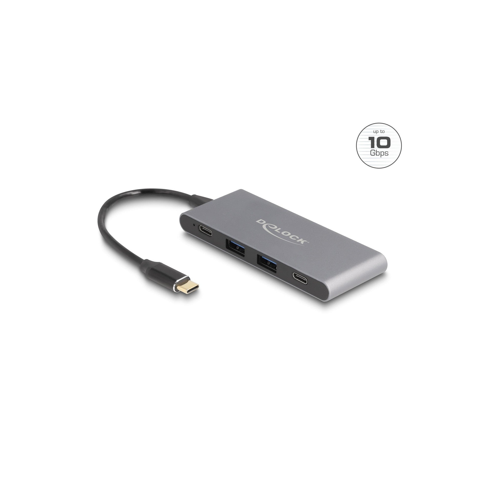 Delock 4 Port USB-C Hub