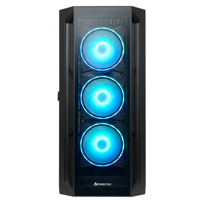 Chieftec APEX GA-01B-TG-OP ATX Midi Tower Schwarz