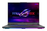 ASUS ROG Strix G18 G814PP-S8014W AMD Ryzen™ 9 8940HX Laptop 45,7 cm (18") WUXGA 32 GB DDR5-SDRAM 1 TB SSD NVIDIA GeForce RTX 5070 Wi-Fi 6E (802.11ax) Windows 11 Home Schwarz, Grau