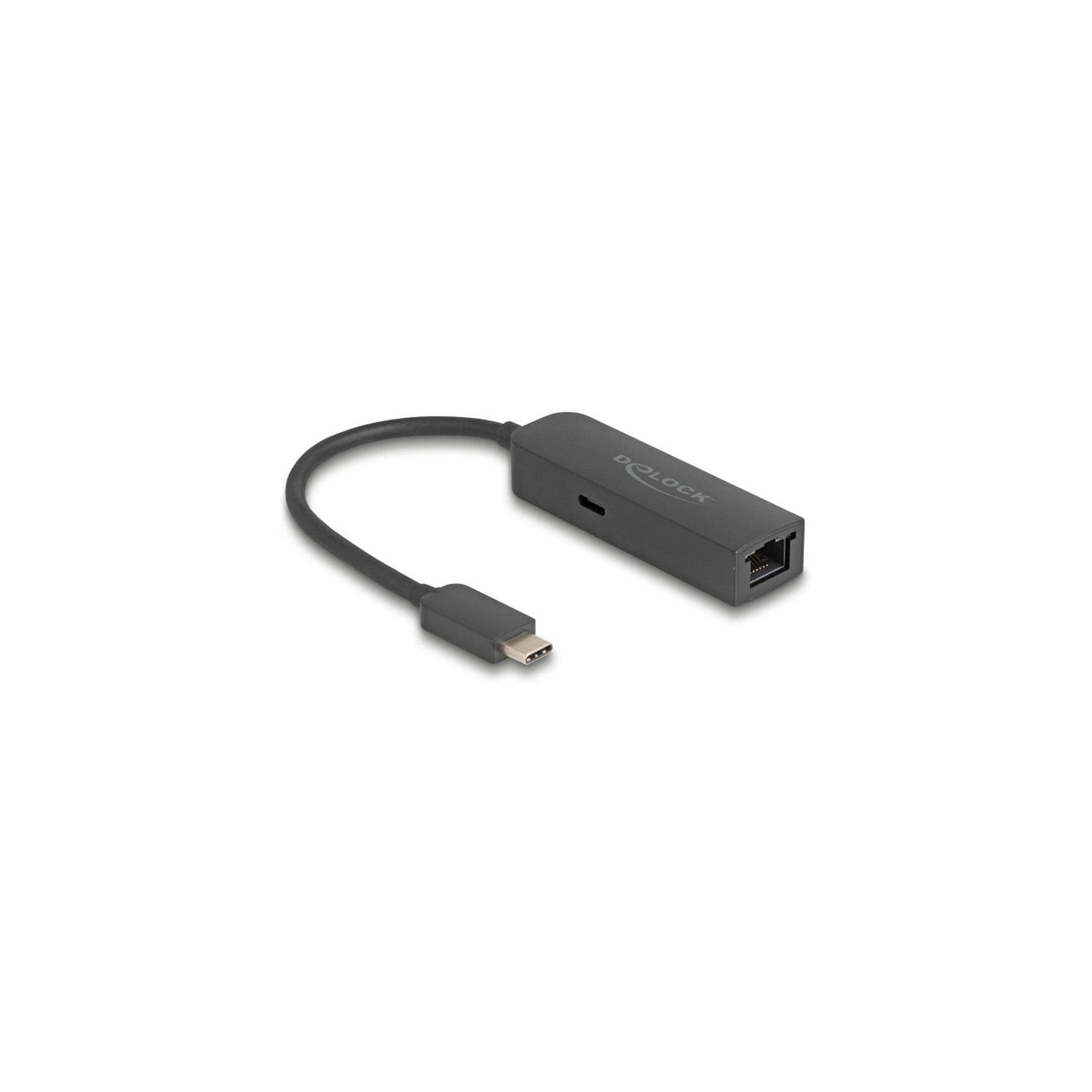 Delock USB Typ-C zu LAN Adapter