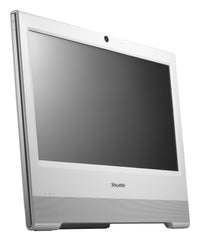Shuttle XPC X 5031TA Intel Atom® D2550 39,6 cm (15.6") 1366 x 768 Pixel Touchscreen All-in-One-PC 2 GB DDR3-SDRAM 320 GB HDD Windows 7 Home Premium Weiß