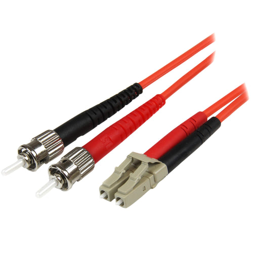 StarTech 1m Multimode 50/125 Duplex Fiber Patch Cable LC ST