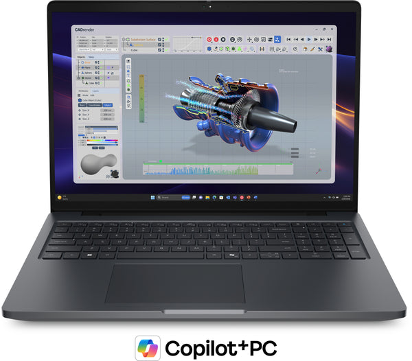 DELL Pro Precision 5 16 PW516261 Copilot+ PC Intel Core Ultra 9 386H Laptop 40,6 cm (16") Full HD+ 64 GB LPDDR5x-SDRAM 1 TB SSD NVIDIA RTX PRO 2000 Blackwell Wi-Fi 7 (802.11be) Windows 11 Pro Schweiz Schwarz