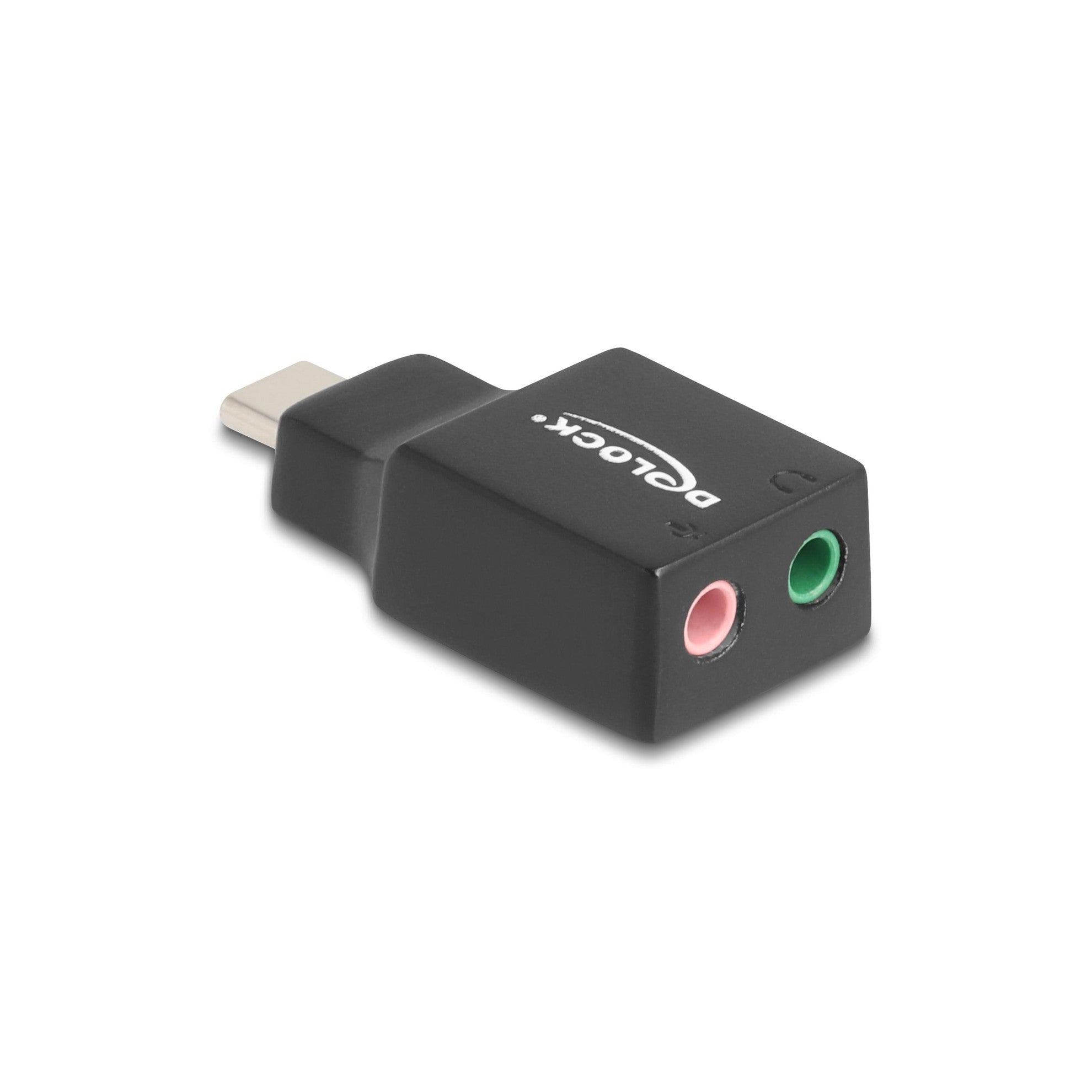 Delock USB-C Stecker-2x3.5mm Klinke