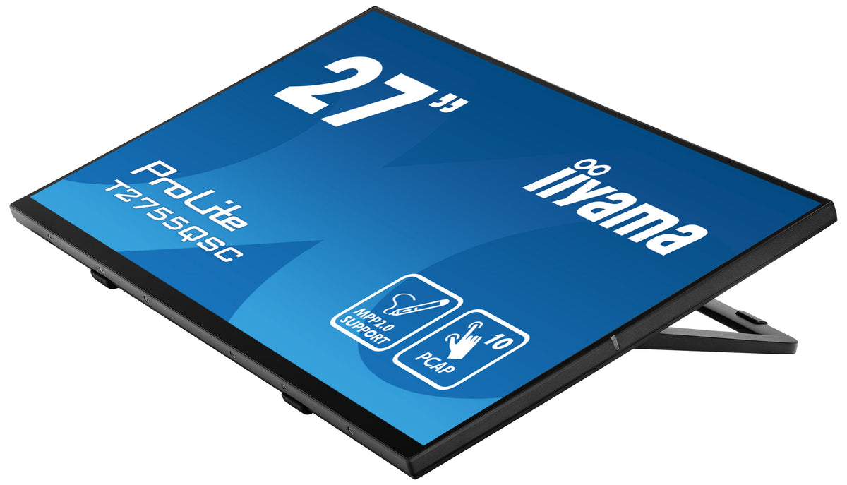 iiyama ProLite T2755QSC-B1 Computerbildschirm 68,6 cm (27") 2560 x 1440 Pixel Quad HD LCD Touchscreen Schwarz