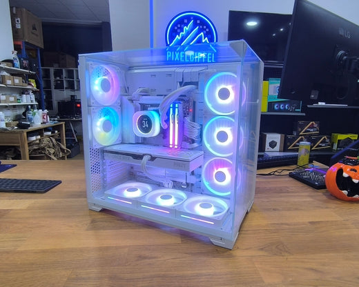 White RGB Glass Build