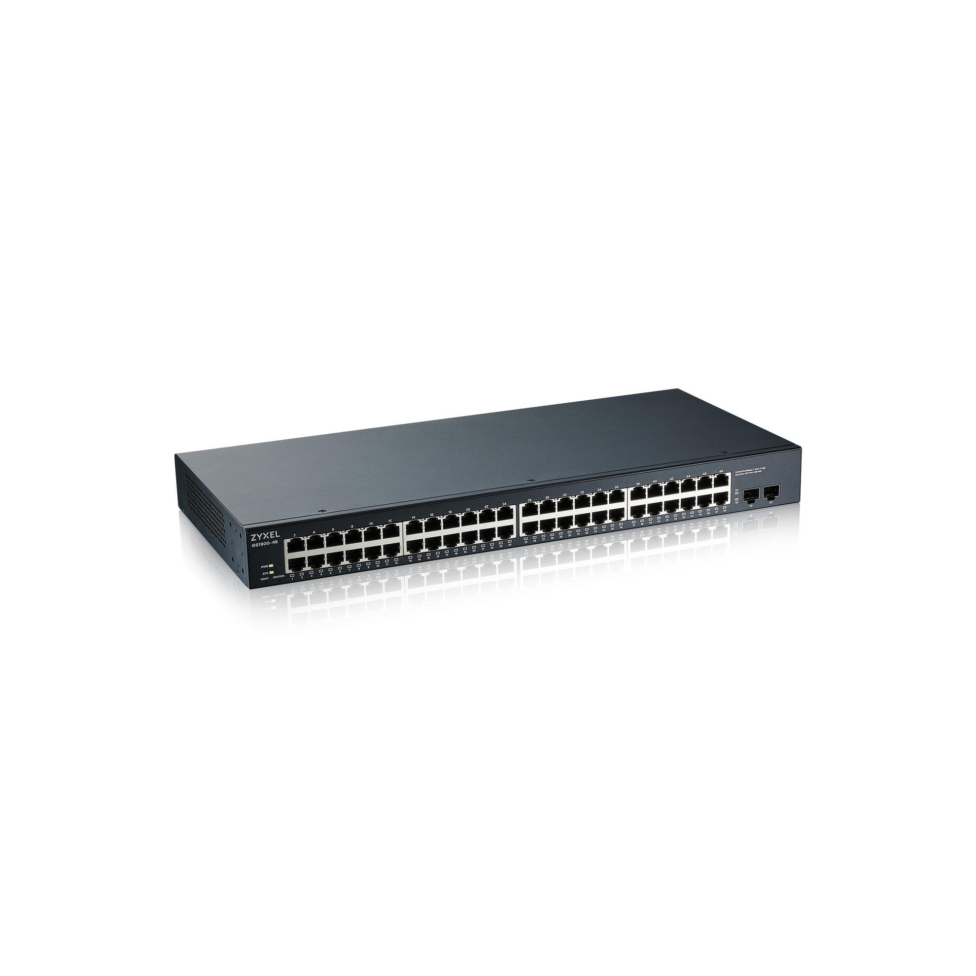 ZyXEL GS1900-48 v2, 48Port-Switch, Gigabit