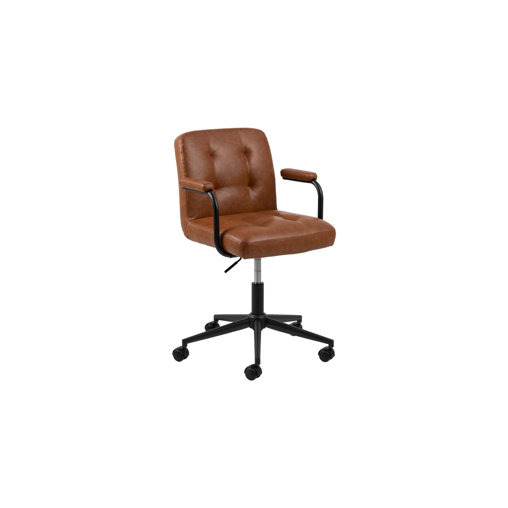 AC Design Bürostuhl Cosmo Leder Cognac