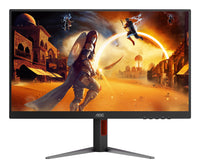 AOC G4 Q27G4ZD/69 Écran d'ordinateur 67,3 cm (26.5") 2560 x 1440 pixels Noir, Rouge