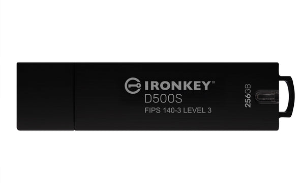 Kingston Technology IronKey 256 Go D500S FIPS 140-3 Niveaux 3 AES-256