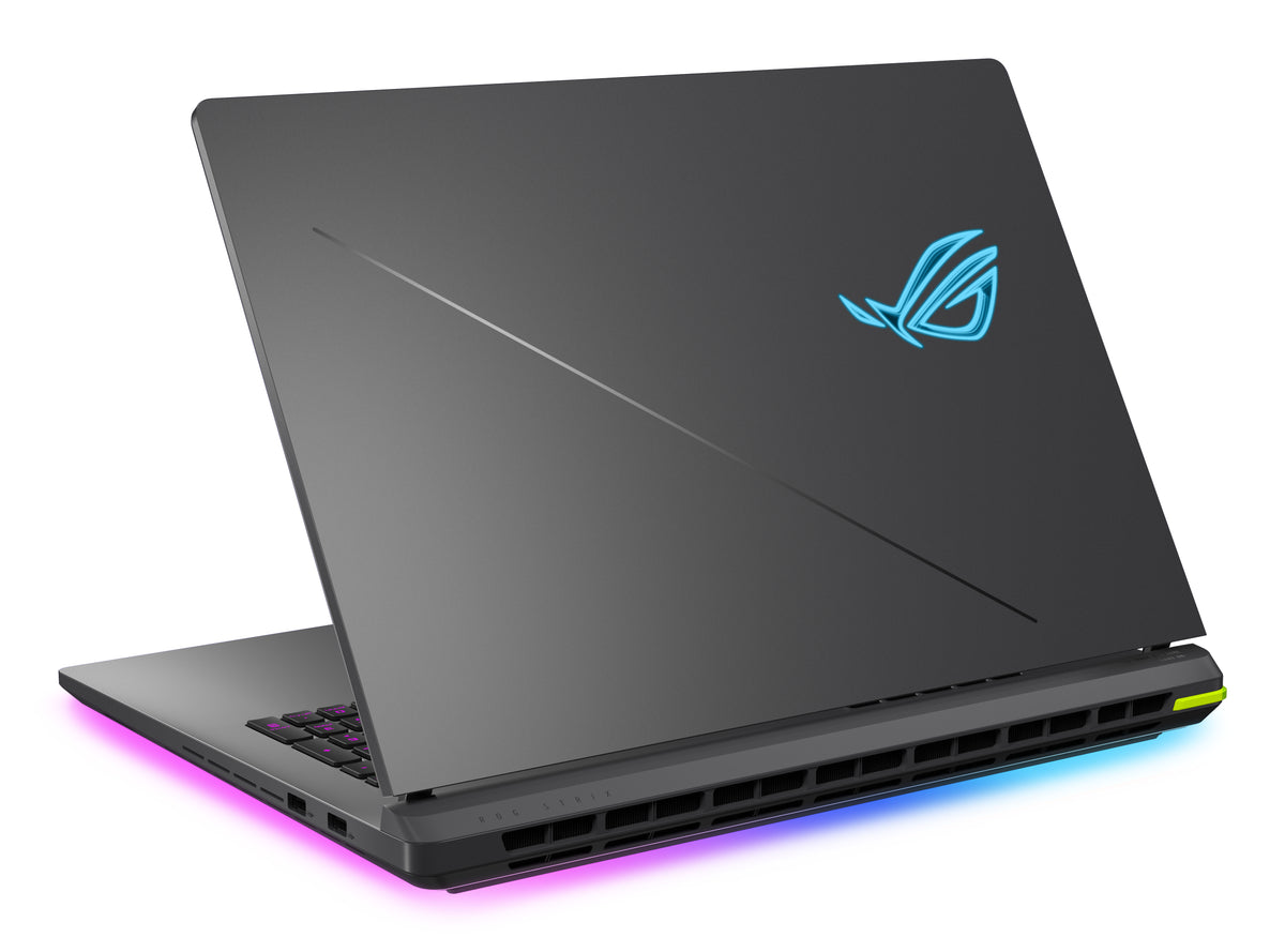 ASUS ROG Strix G18 G815LW-S9134W Intel Core Ultra 9 275HX Laptop 45,7 cm (18") WQXGA 32 GB DDR5-SDRAM 2 TB SSD NVIDIA GeForce RTX 5080 Wi-Fi 7 (802.11be) Windows 11 Home Grün, Grau QWERTZ Deutsch