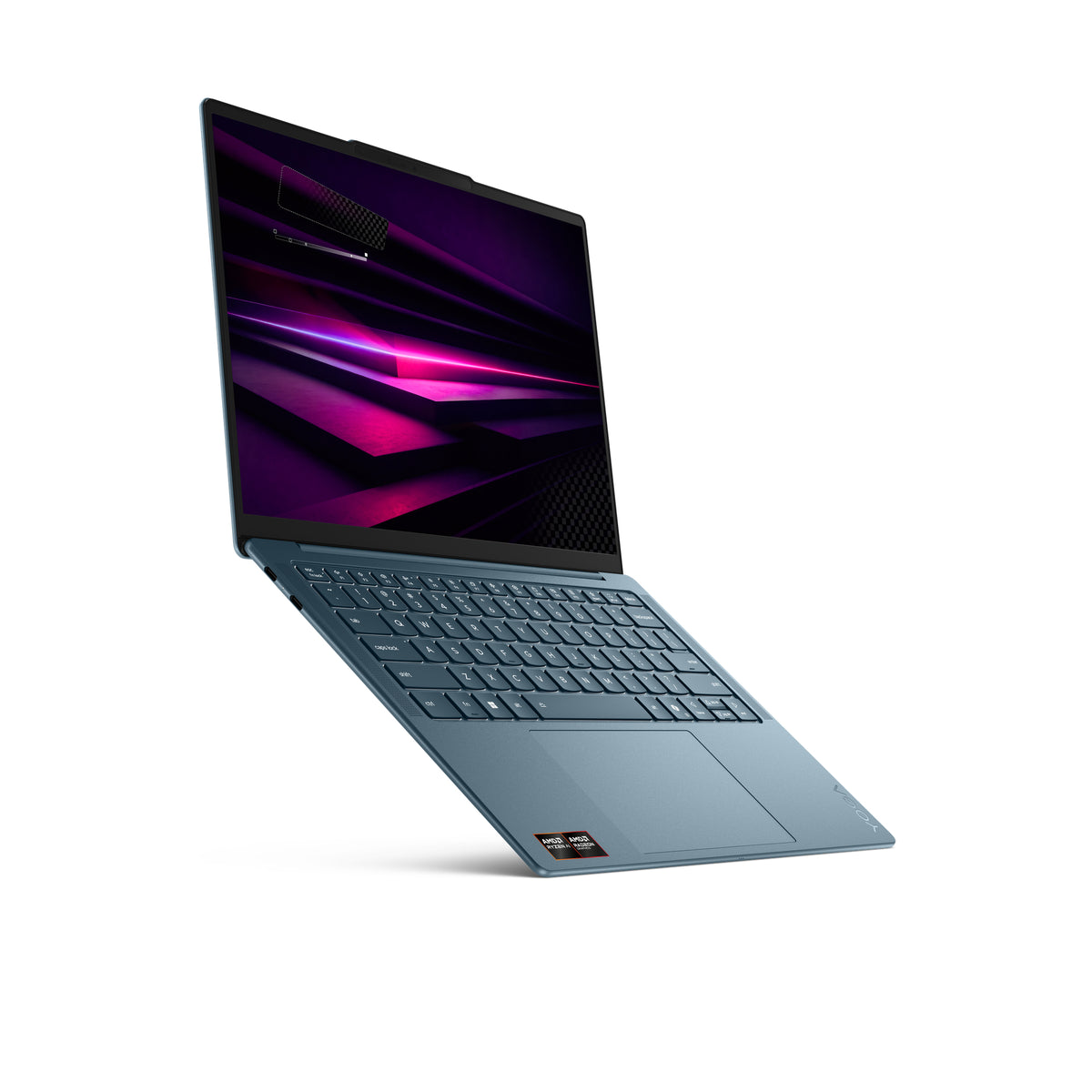 Lenovo Yoga Slim 7 14AGP11 Copilot+ PC AMD Ryzen AI 7 445 Laptop 35,6 cm (14") 2.8K 16 GB 1 TB SSD Wi-Fi 7 (802.11be) Windows 11 Home Deutsch Türkis