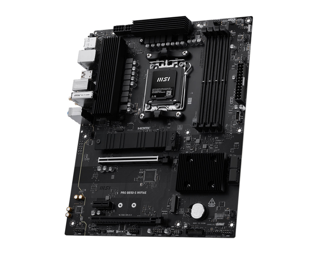MSI PRO B850-S WIFI6E Motherboard AMD B850 Socket AM5 ATX