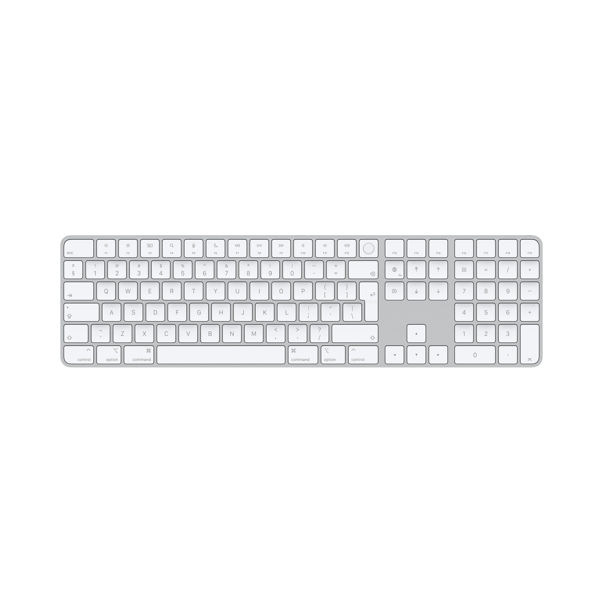 Apple Magic Keyboard NUM Weiss