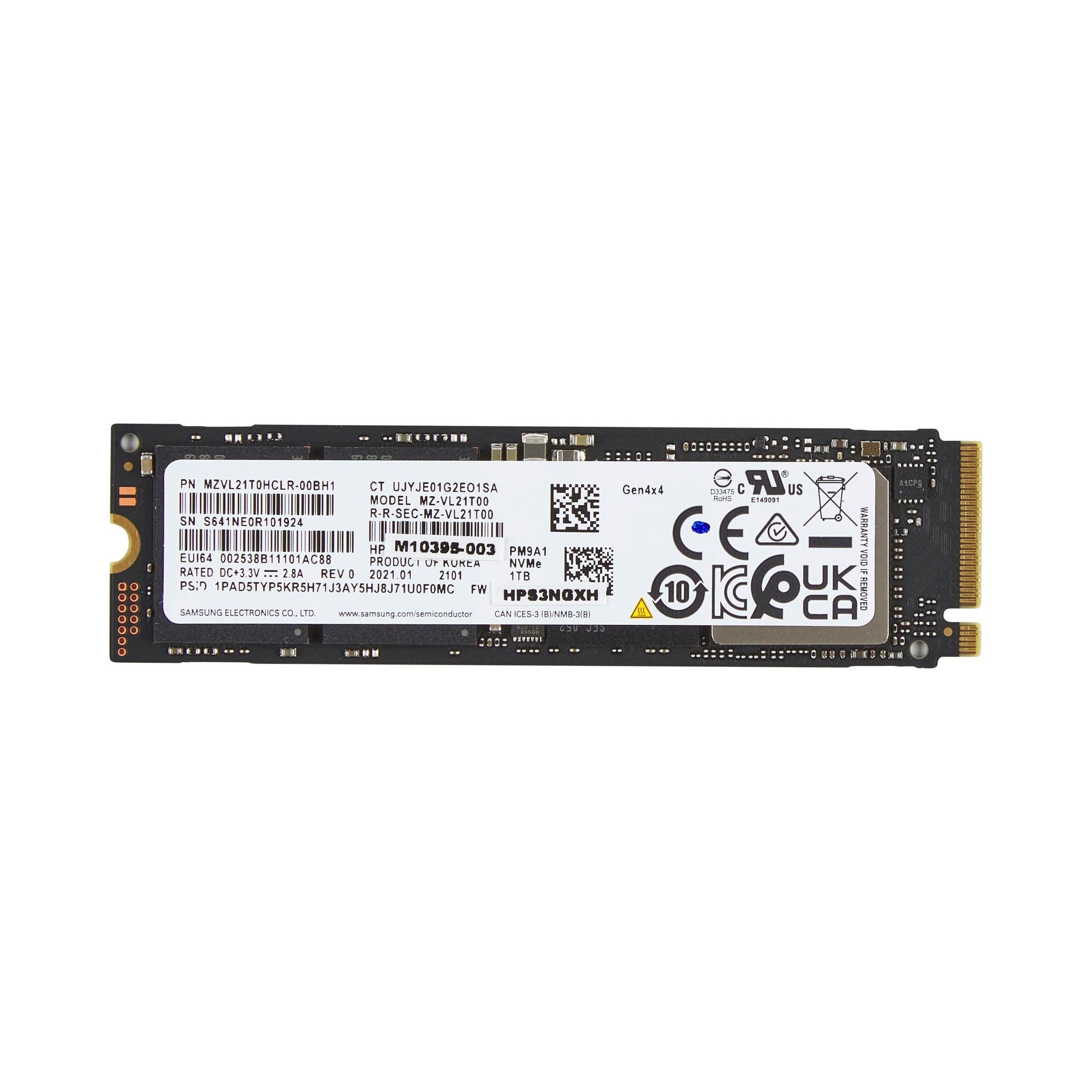 HP SSD 1TB M.2 PCIe 4x4 NVMe G11