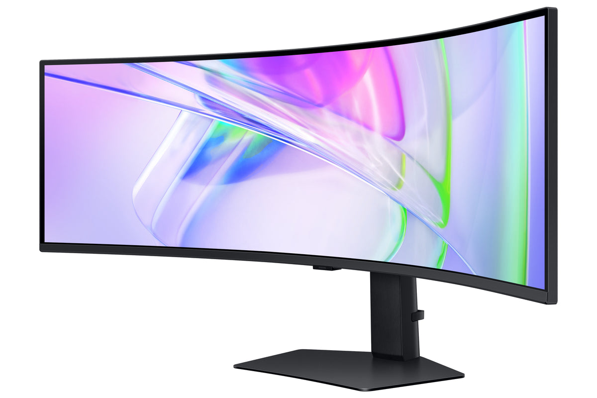 Samsung S95UC Computerbildschirm 124,5 cm (49") 5120 x 1440 Pixel Dual QHD LCD Schwarz