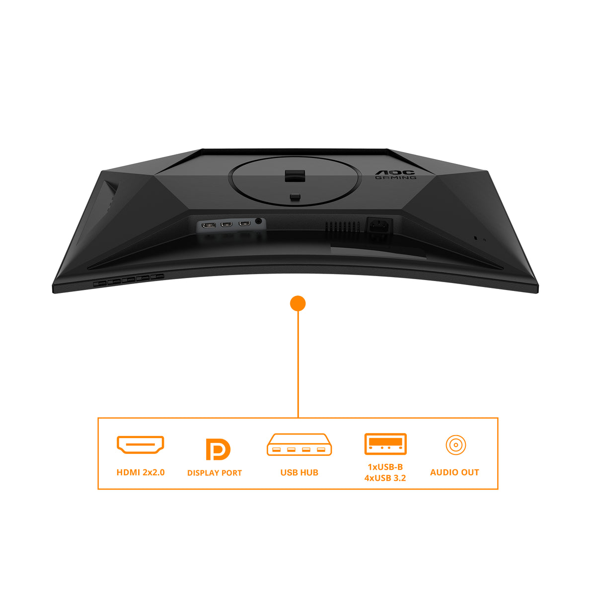 AOC G4 C27G4ZXU Computerbildschirm 68,6 cm (27") 1920 x 1080 Pixel Full HD LED Schwarz