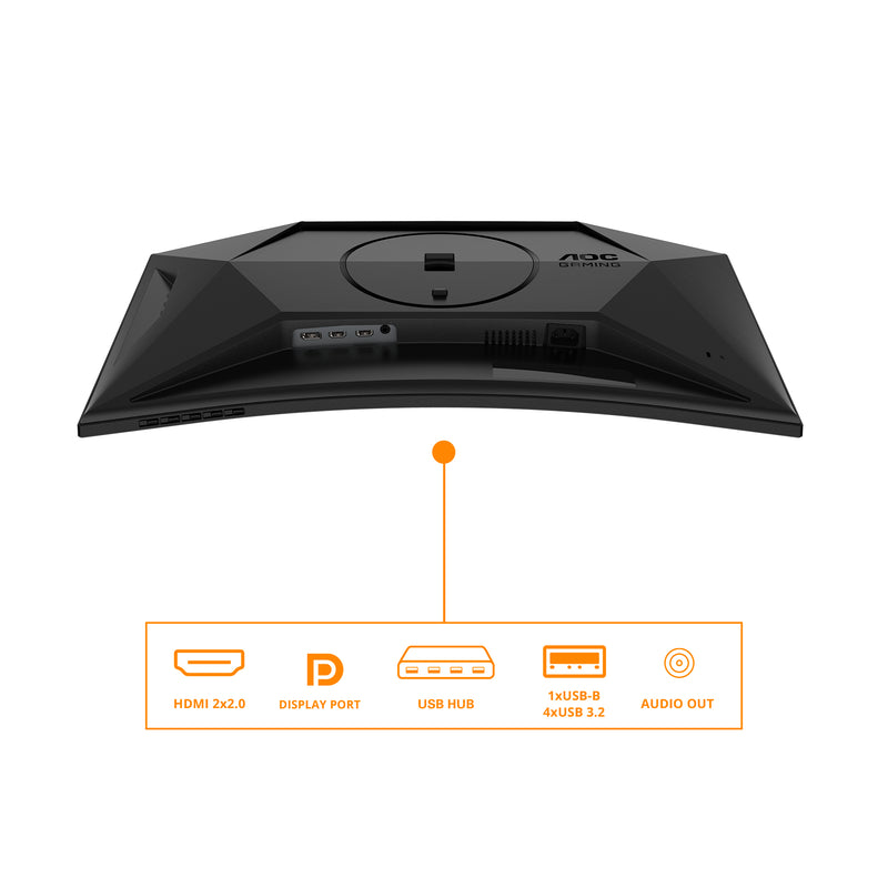 AOC G4 C27G4ZXU Computerbildschirm 68,6 cm (27") 1920 x 1080 Pixel Full HD LED Schwarz