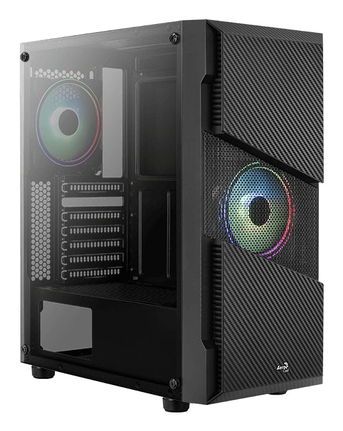 Aerocool Menace Saturn RGB Midi Tower Schwarz