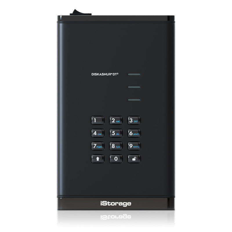 iStorage IS-DT3-256-26000-F Externe Festplatte 26 TB USB Typ-C 3.2 Gen 1 (3.1 Gen 1) Schwarz