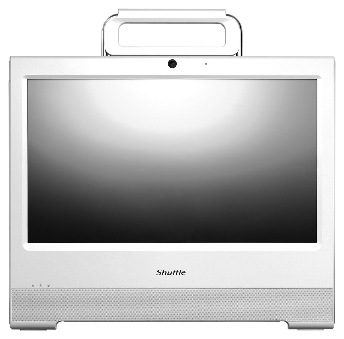 Shuttle XPC X 5031TA Intel Atom® D2550 39,6 cm (15.6") 1366 x 768 Pixel Touchscreen All-in-One-PC 2 GB DDR3-SDRAM 320 GB HDD Windows 7 Home Premium Weiß