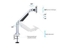 Multibrackets 9376 Flachbildschirm-Tischhalterung 81,3 cm (32") Tisch/Bank Silber