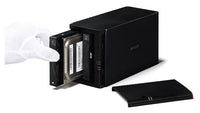 Buffalo LinkStation 420 NAS Marvell Armada 370 0,5 GB DDR3 6 TB HDD Schwarz