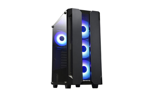 Chieftec Midi Tower Hunter, schwarz o.NT