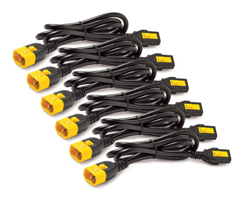 APC AP8704S-NA Stromkabel Schwarz, Gelb 1,22 m C13-Koppler C14-Koppler