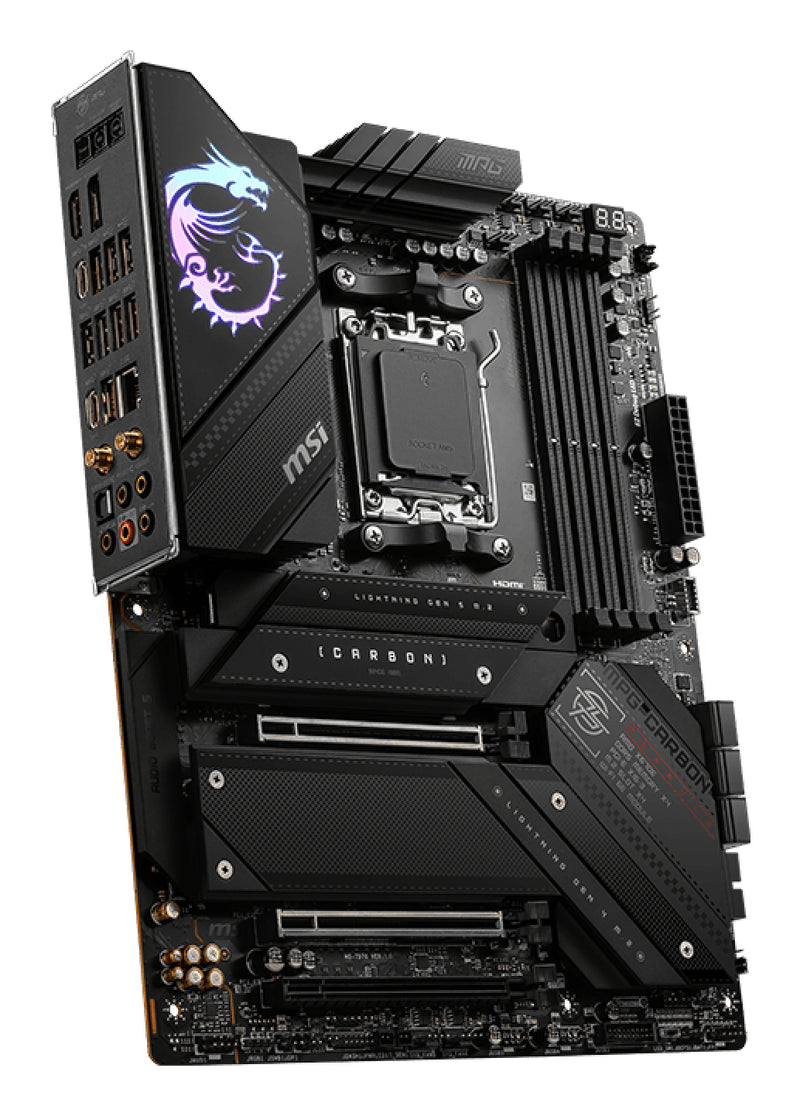 MSI MPG X670E CARBON WIFI Motherboard AMD X670 Sockel AM5 ATX