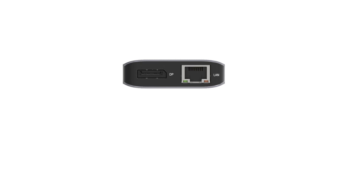 Acer 12-in-1 Type-C Dongle Kabelgebunden USB 3.2 Gen 1 (3.1 Gen 1) Type-C Silber