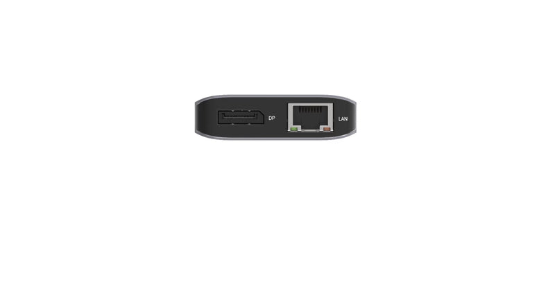 Acer 12-in-1 Type-C Dongle Kabelgebunden USB 3.2 Gen 1 (3.1 Gen 1) Type-C Silber