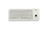 CHERRY XS Trackball Keyboard Universal USB QWERTZ German Grey