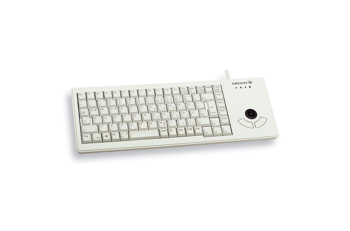 CHERRY XS Trackball Tastatur Universal USB QWERTY US Englisch Grau