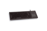 CHERRY XS Touchpad Tastatur Universal USB QWERTY US Englisch Schwarz