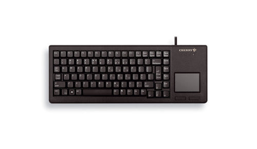 CHERRY XS Touchpad Tastatur Universal USB QWERTY US Englisch Schwarz