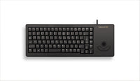 CHERRY XS G84-5400 TRACKBALL Kabelgebundene Tastatur, USB, Schwarz (QWERTZ - DE)