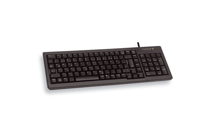 CHERRY XS G84-5200 COMPACT KEYBOARD, Kabelgebunden, USB/PS2, Schwarz (QWERTZ - DE)
