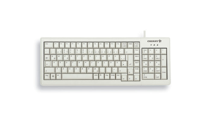 CHERRY XS Tastatur Haus USB QWERTZ Deutsch Grau